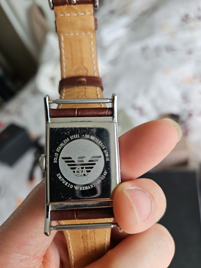 Armani clearance retro watch