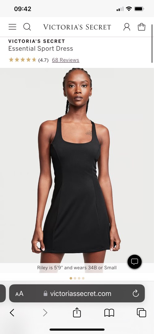 Victoria secret little shop black dress