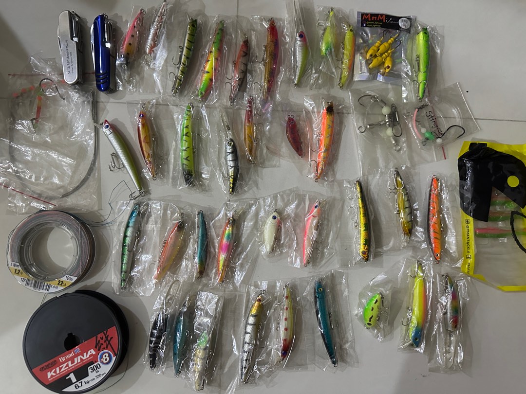 Fishing lures/Jigs/line accessories, Sports Equipment, Fishing on Carousell