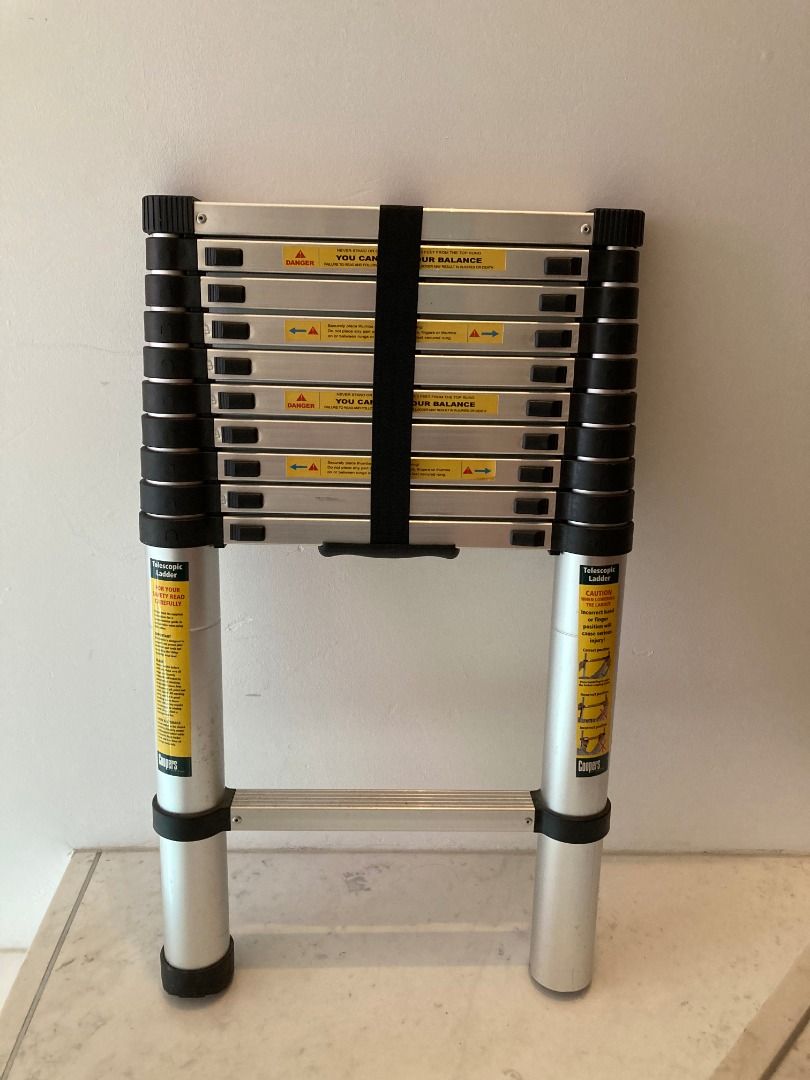 Coopers hot sale telescopic ladder