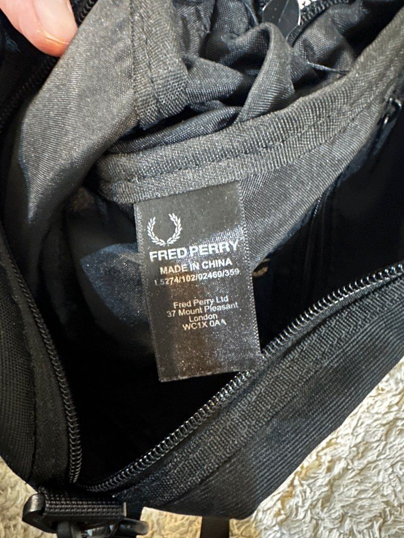 Fred perry 2025 flight bag