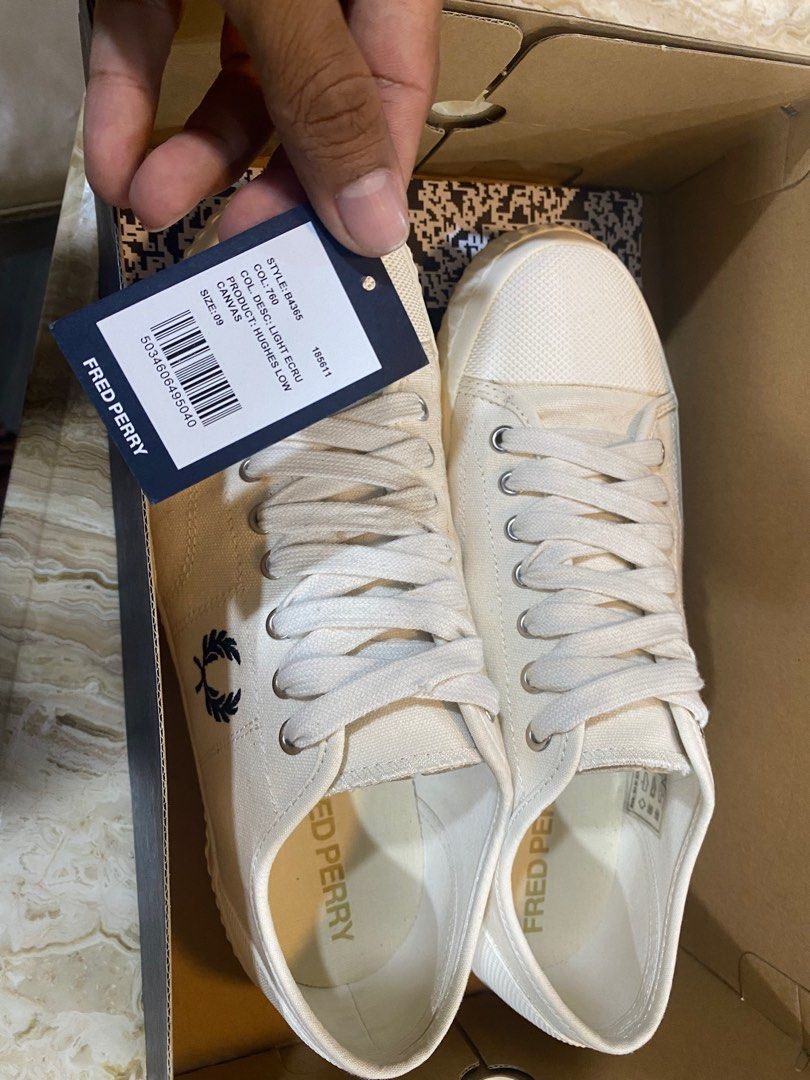 White fred new arrivals perry plimsolls