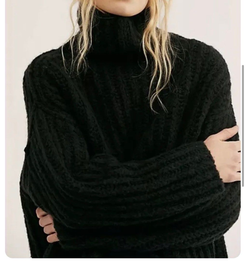 Free people fluffy fox sweater top