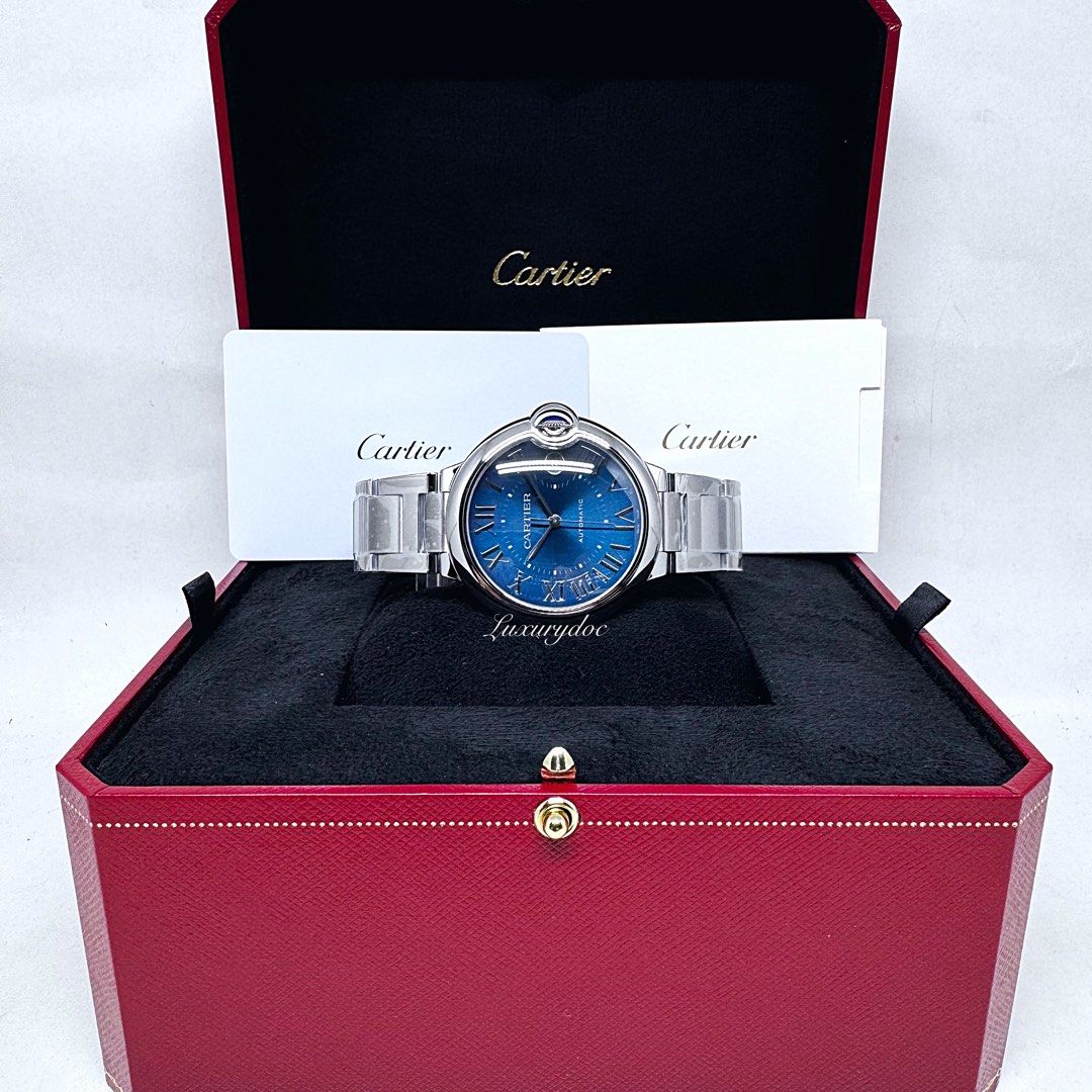 Cartier watches hotsell blue
