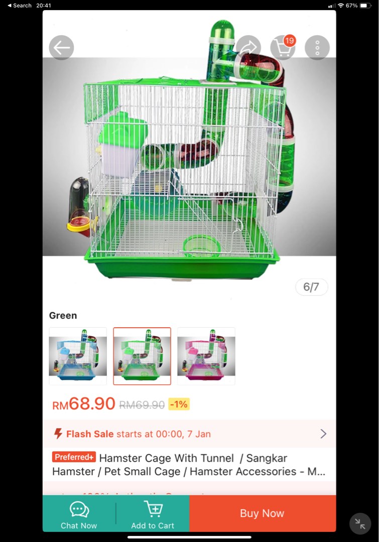 Hamster accessories outlet for sale