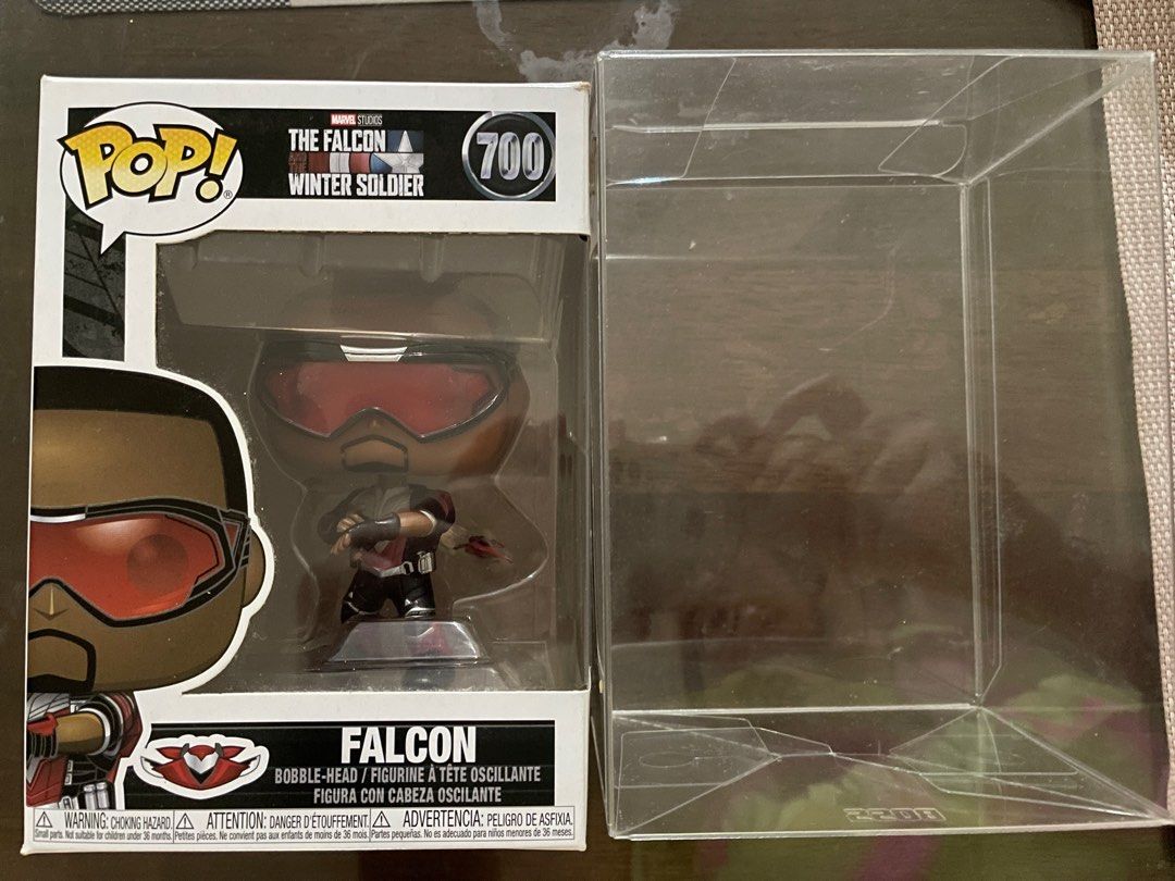 Funko pop Falcon and the Winter Soldier (Category: Designer & Blind Box Toys) located in Pasig City. Submitted by maxinez (Listing ID 1277199741, Image 2). Description: .