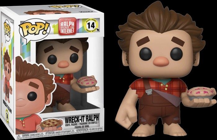 Funko Pop Ralph Breaks The Internet Wreck It Ralph with Pie 14