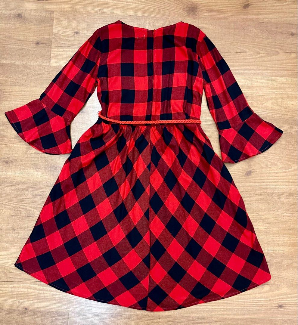 Gap gingham dress sale
