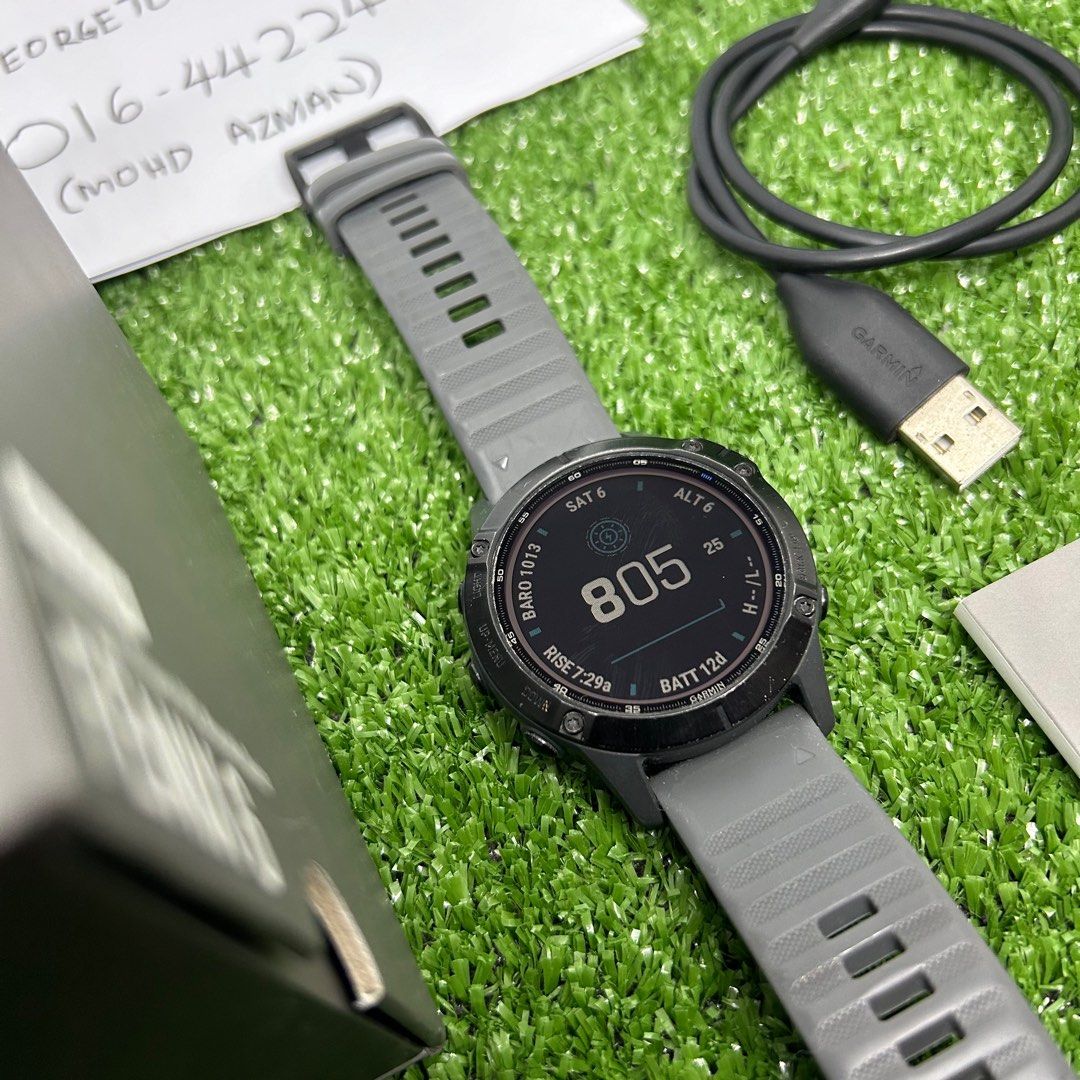 Garmin Fenix 6 Pro Solar Malaysia Maps Men s Fashion Watches