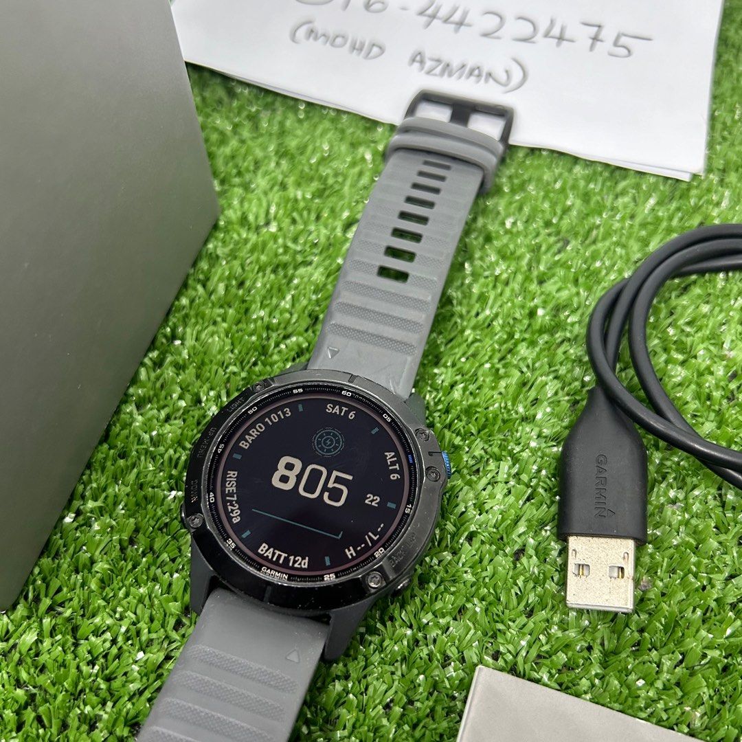 Garmin Fenix 6 Pro Solar Malaysia Maps Men s Fashion Watches