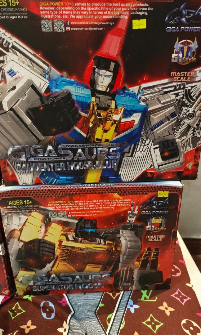 Gigapower transformers dinobots set of 4 grimlock, sludge, snarl and