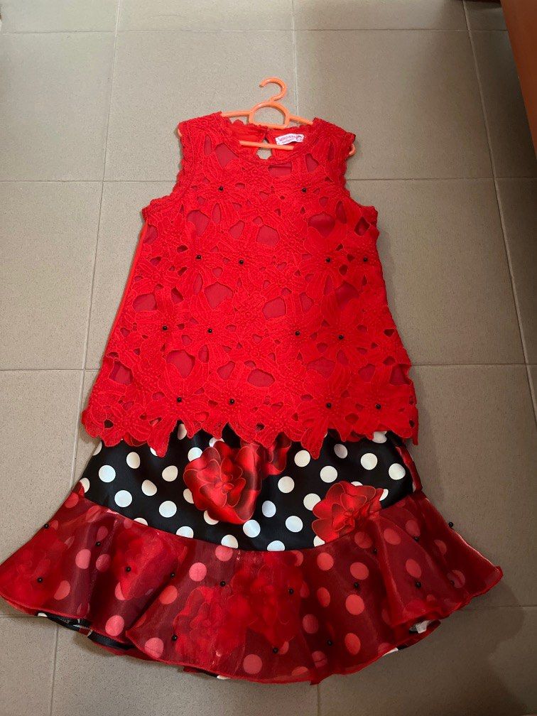 Chinese new year outfit for baby girl hot sale