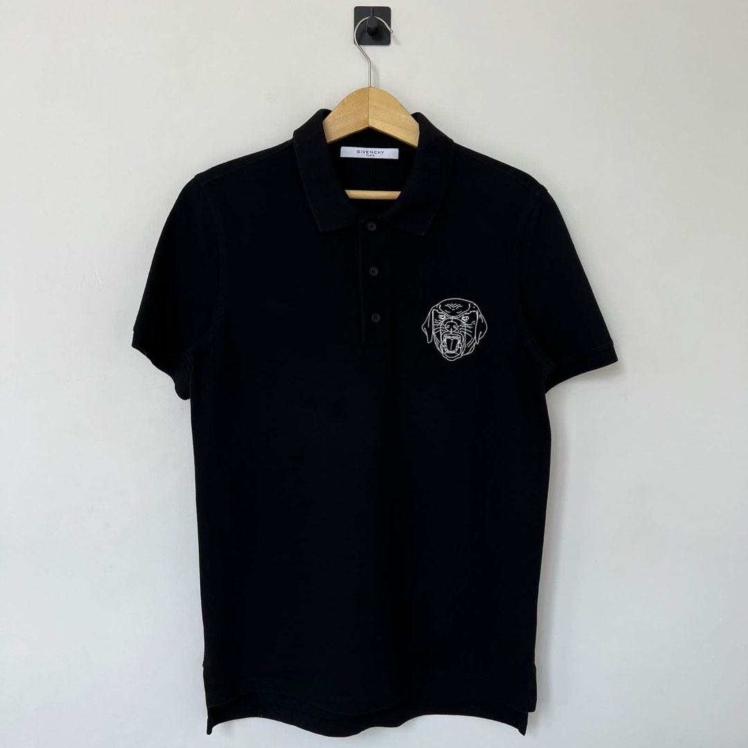 Givenchy rottweiler polo Fesyen Pria Pakaian Atasan di Carousell