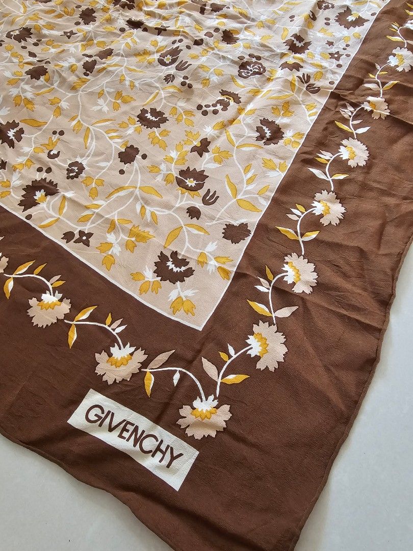 Givenchy Silk Scarf Luxury Accessories on Carousell