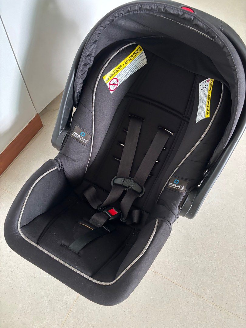 Graco snugride 35 hotsell platinum with trueshield