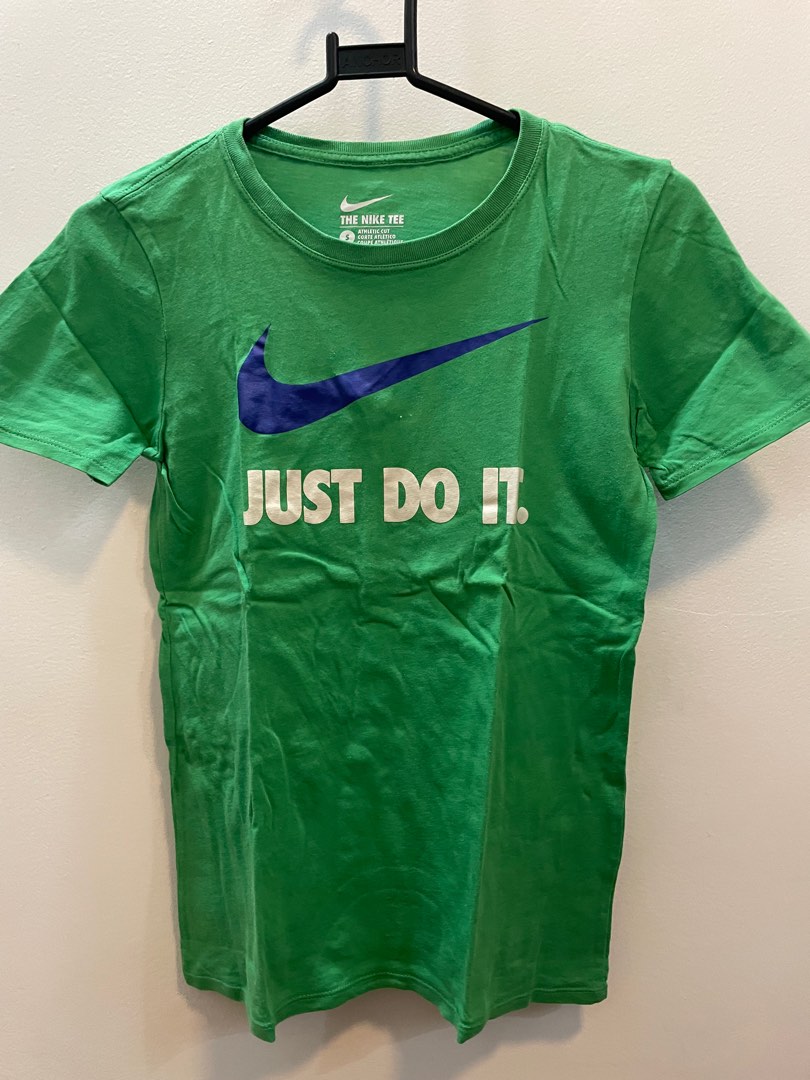 barely green nike shirt