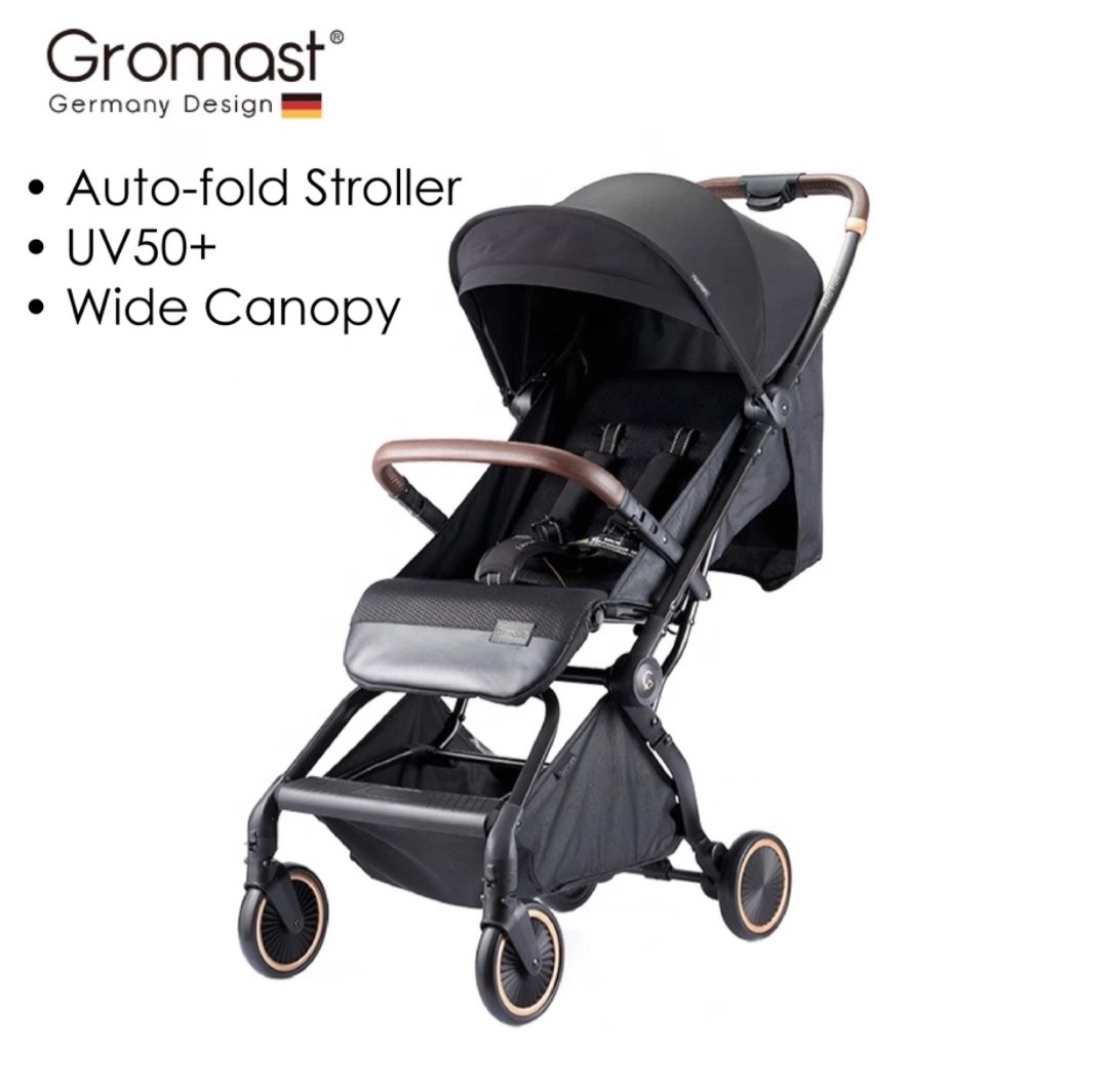 GROMAST stroller Automatic Folding Auto fold one hand fold