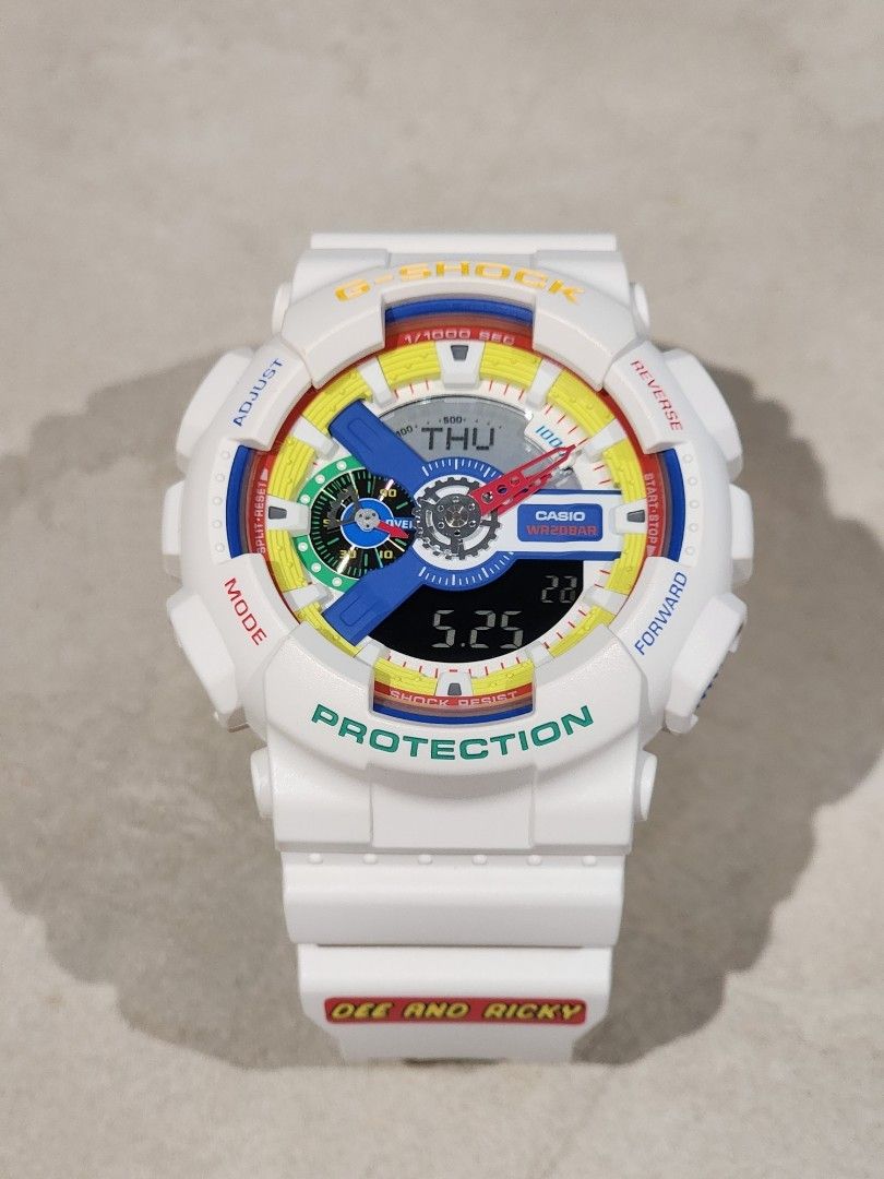 Dee and ricky g shock white sales