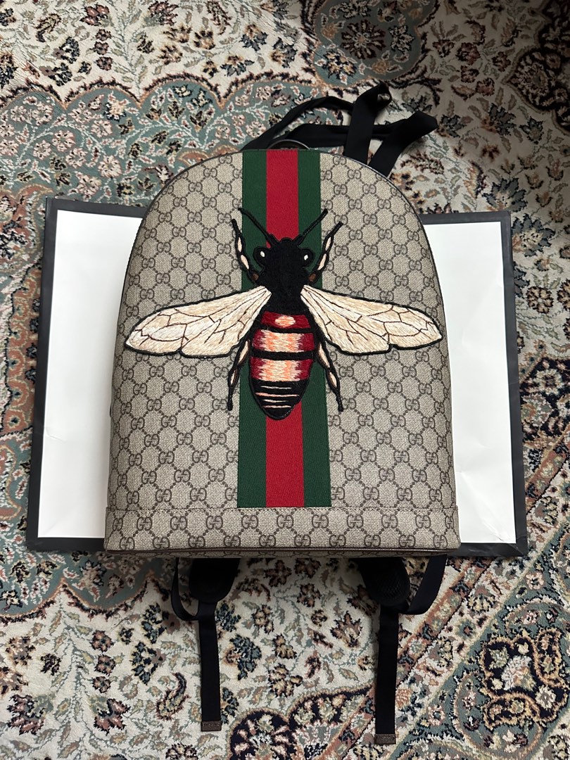 Gucci backpack bee cheap