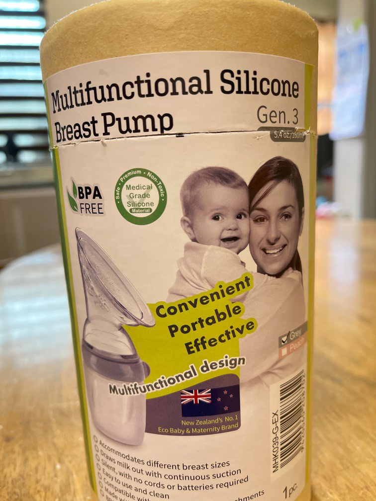 Haakaa Multifunctional Silicone Breast Pump Gen 3, Babies & Kids