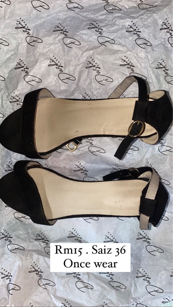 A New Day Chunky Heels From Target. Only ever wore... - Depop