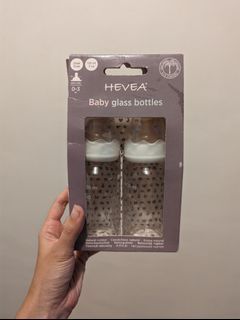 Hevea Baby Glass Bottles
