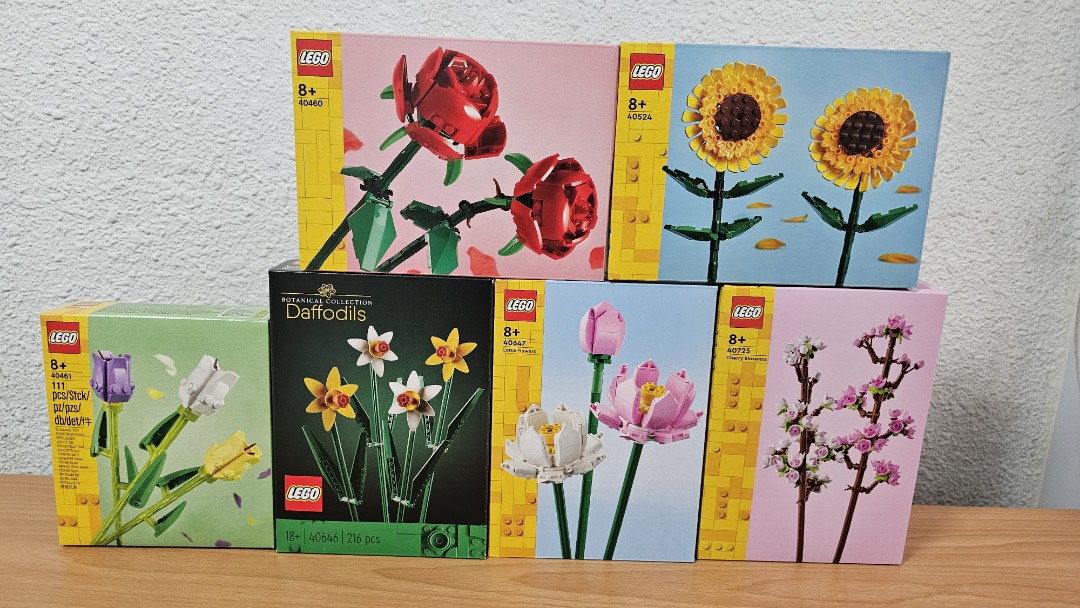 Botanicals : hotsell 40460 Roses, 40461 Tulips, 40524 Sunflower, 40646 Daffodils