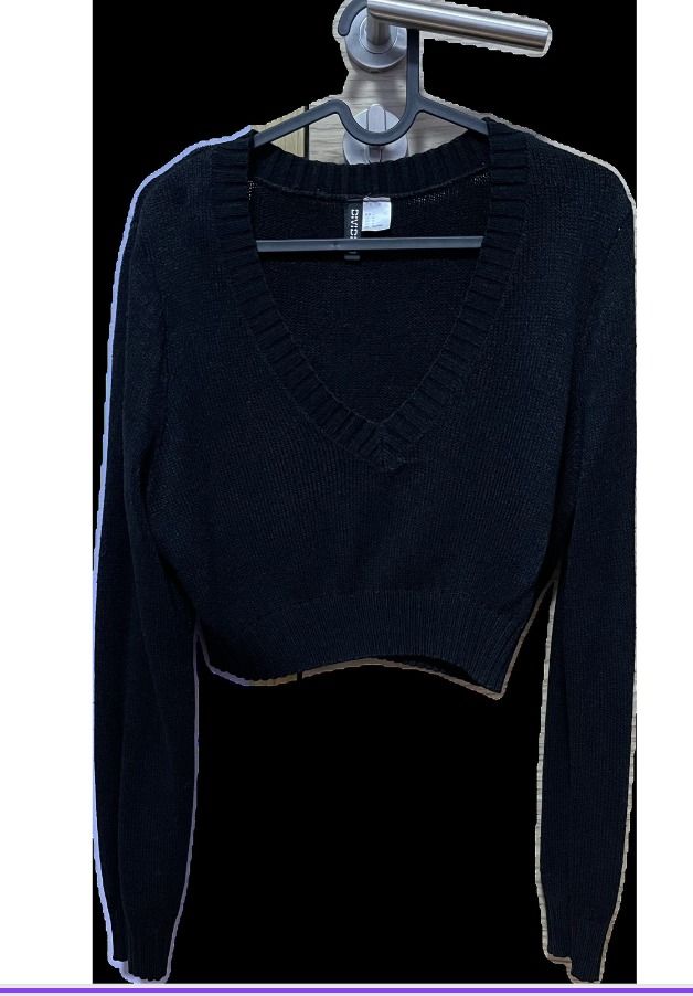h&m cropped sweater