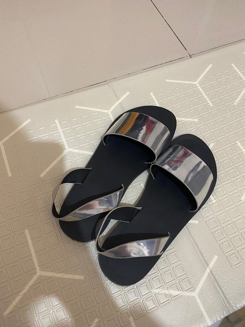 Sandal bulu h&m hotsell