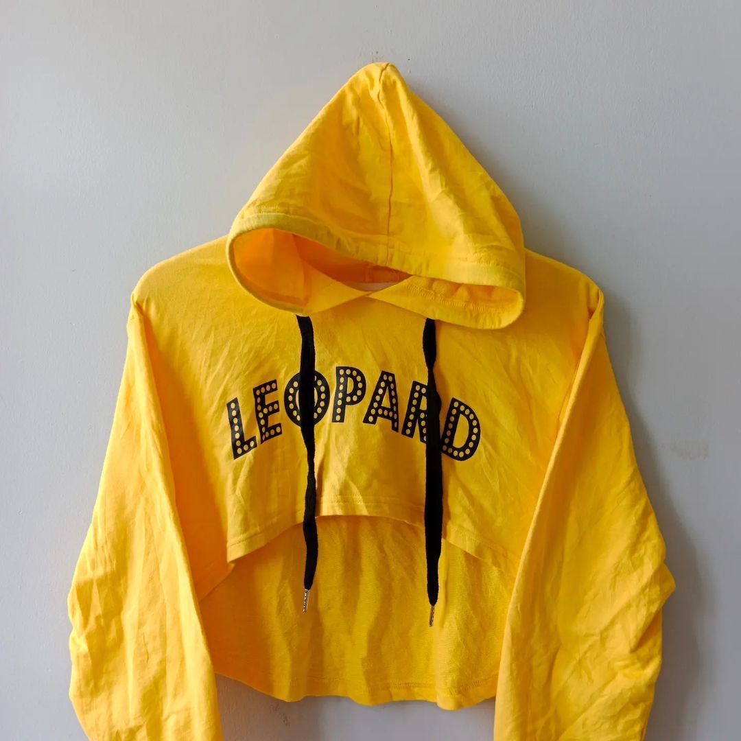 Baju hoodie best sale crop