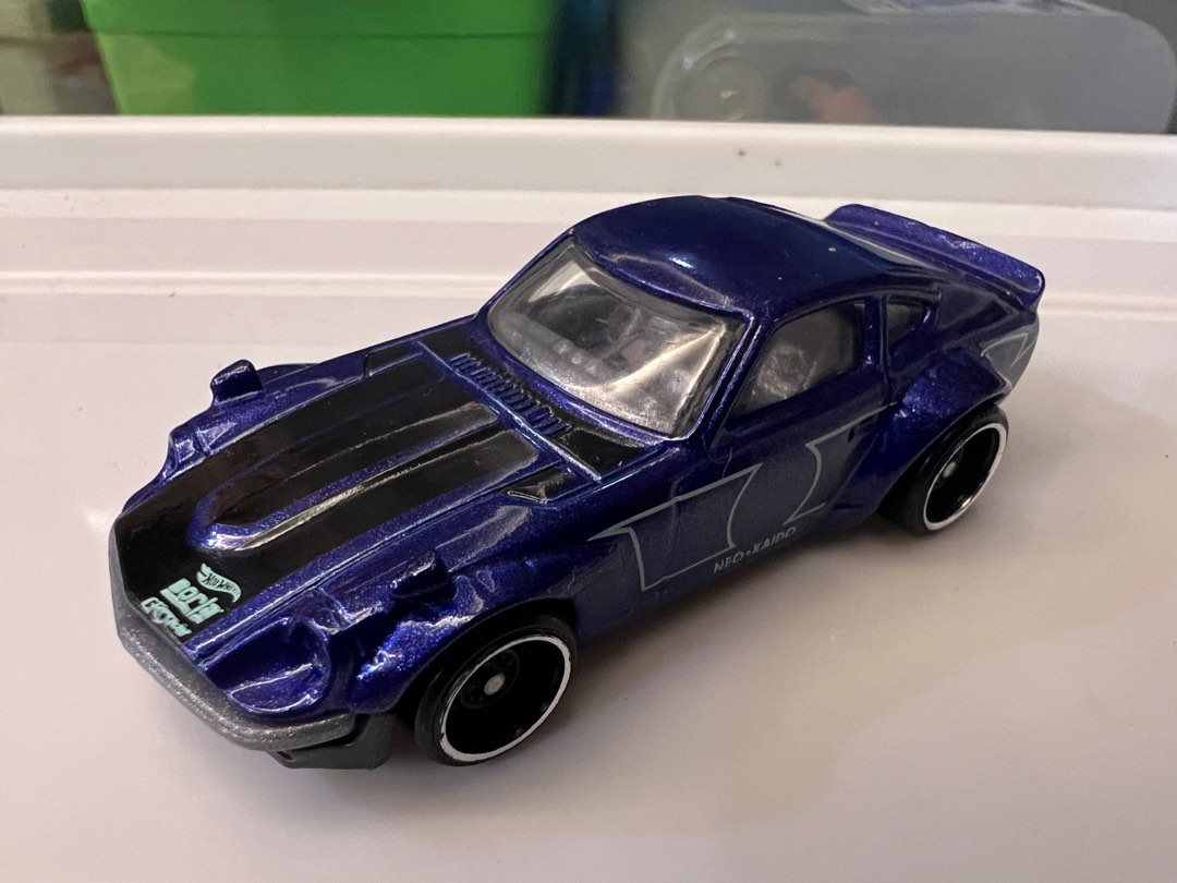 Hot wheels custom datsun 240z blue outlet
