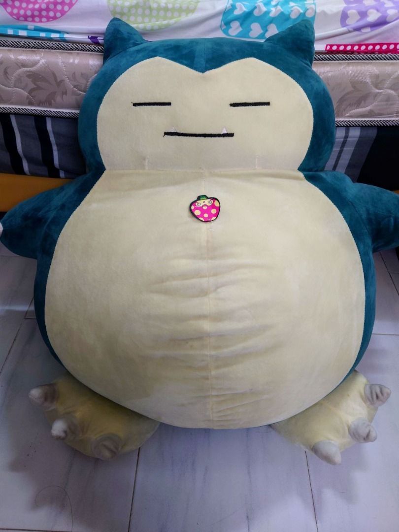 Giant best sale stuffed snorlax