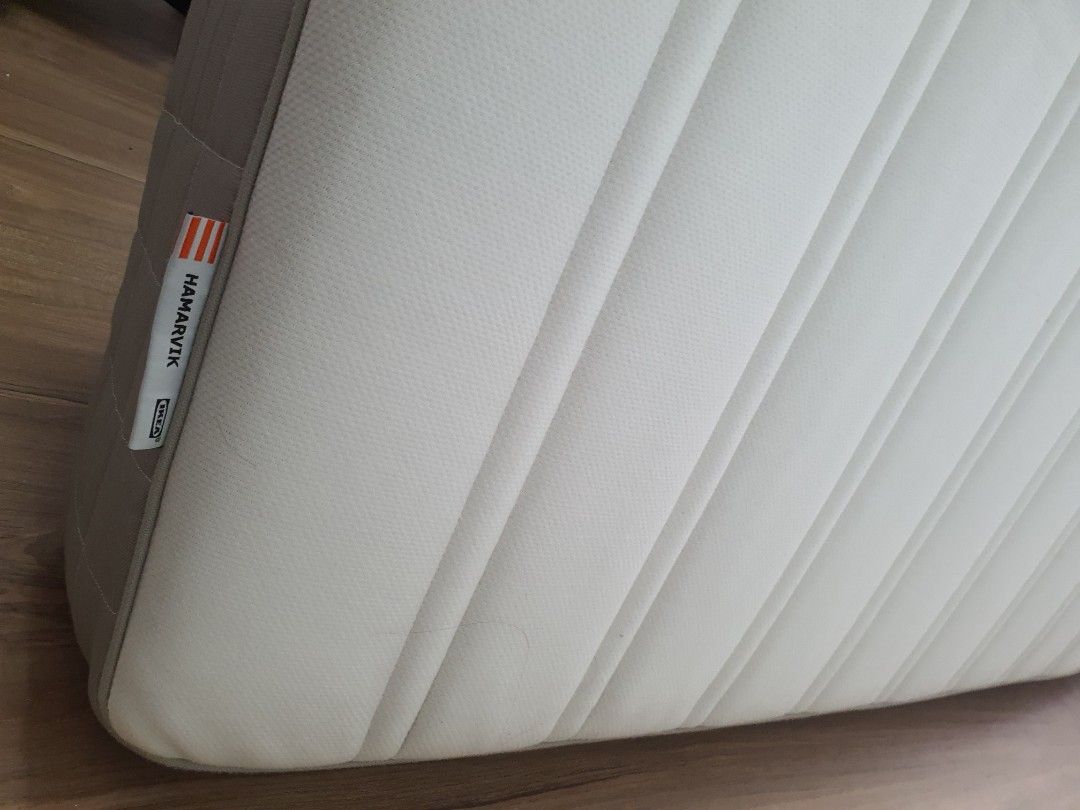 IKEA HAMARVIK Queen Size Mattress, Furniture & Home Living, Furniture