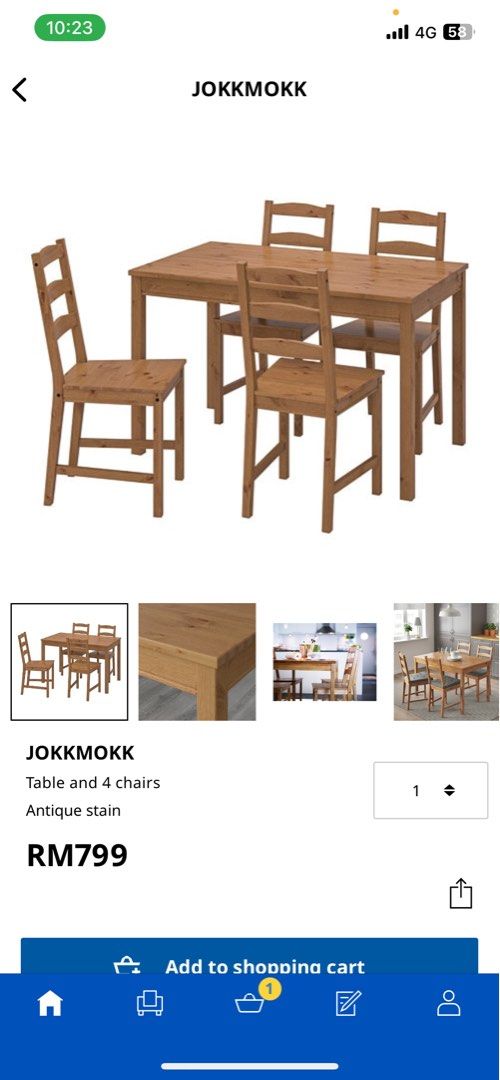 Jokkmokk table shop