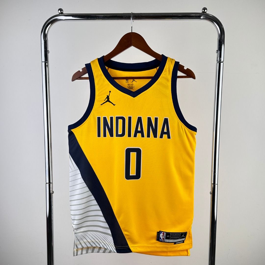 Pacers yellow jersey outlet