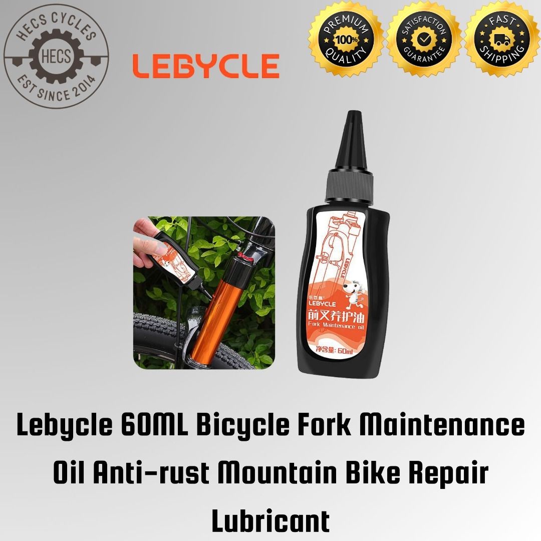 Mountain bike fork store maintenance