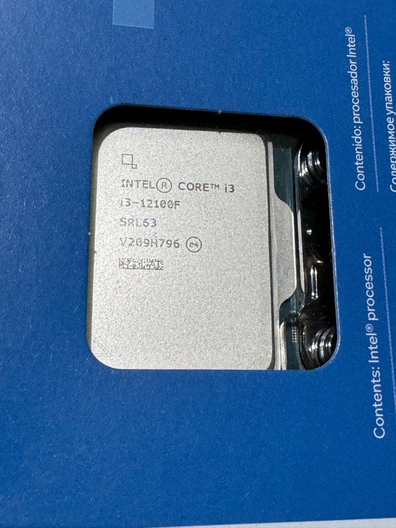 Intel Core i3-12100F New i3 12100F 3.3 GHz 4-Core 8-Thread