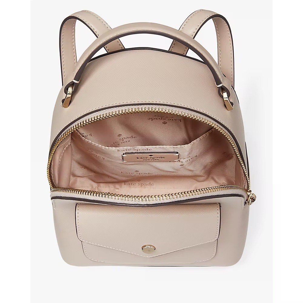 Kate Spade Bag Malaysia | Kate Spade Schuyler Mini Backpack in Warm Beige  (K8702)