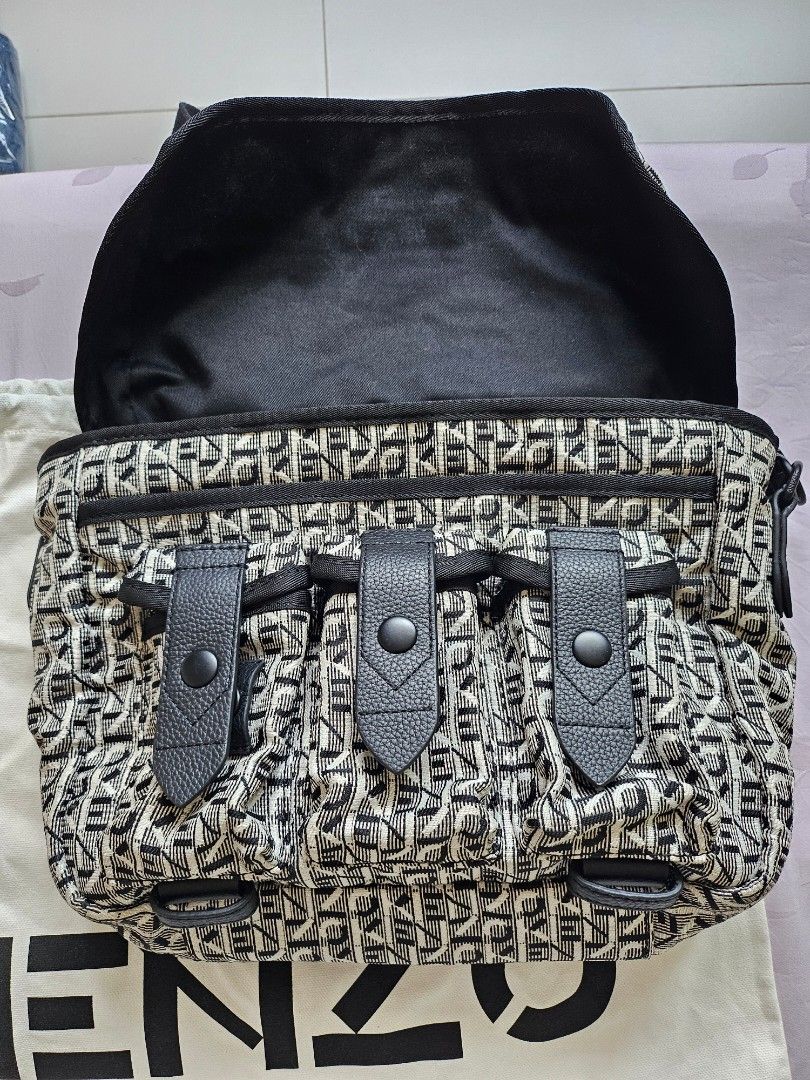 Kenzo Jacquard Messenger Bag Luxury Bags Wallets on Carousell