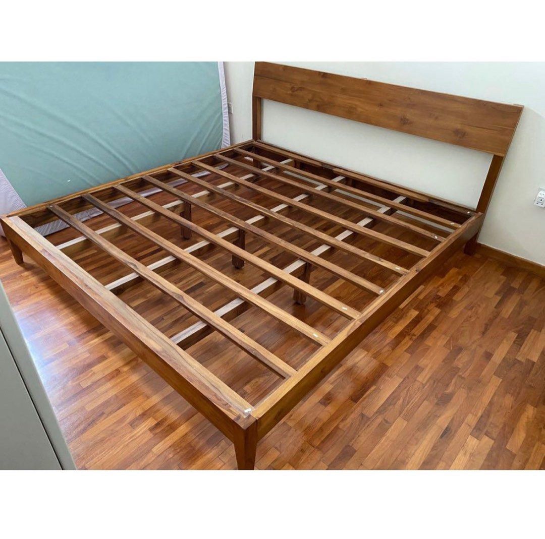 King Size Teakwood bed frame by Wihardja