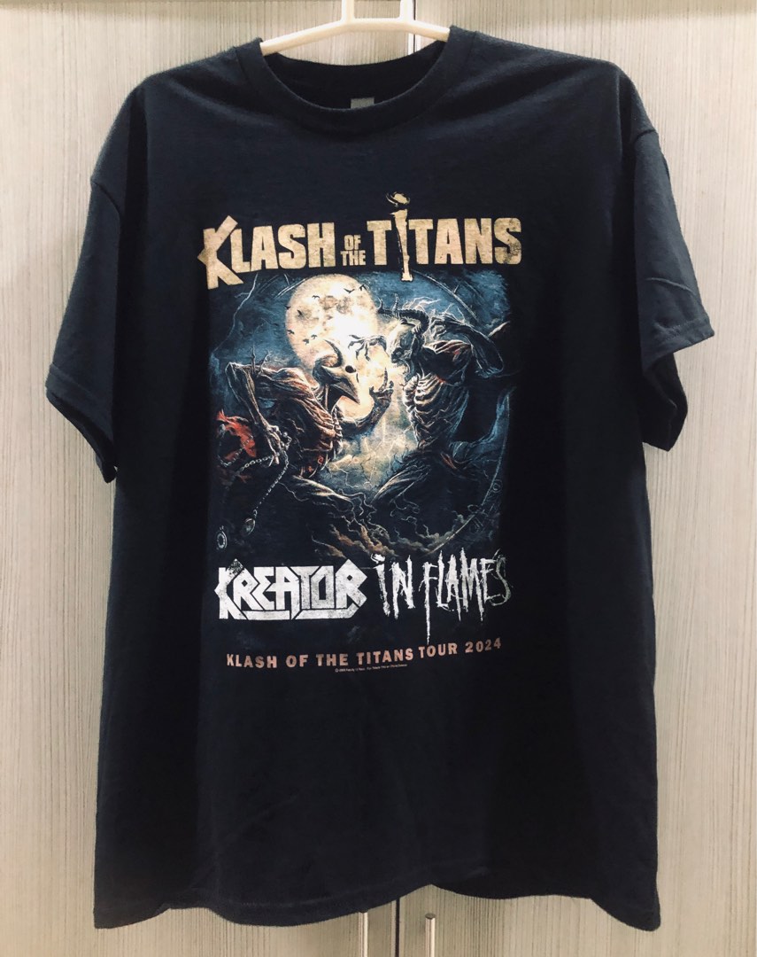 Kreator Tour 2024, Men's Fashion, Tops & Sets, Tshirts & Polo Shirts on
