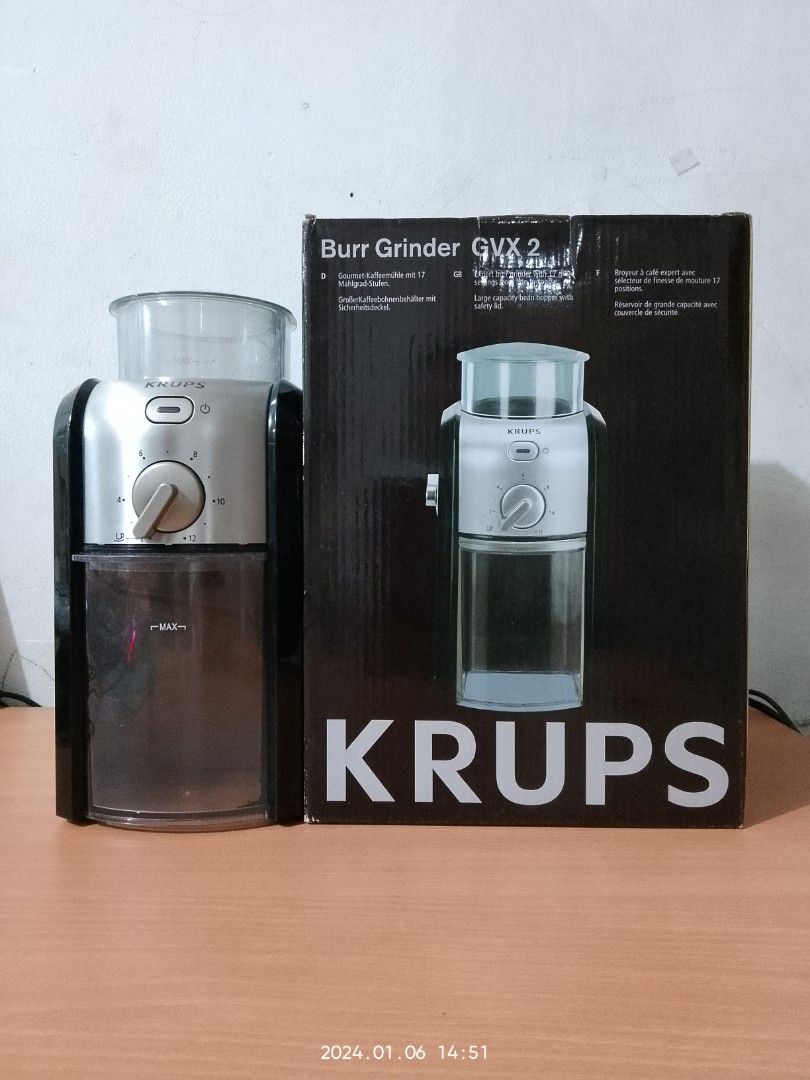 Krups coffee deals grinder gvx231