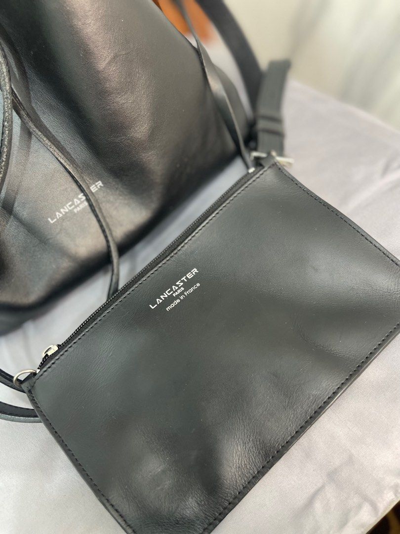 Lancaster paris bucket bag, Barang Mewah, Tas Dompet di Carousell