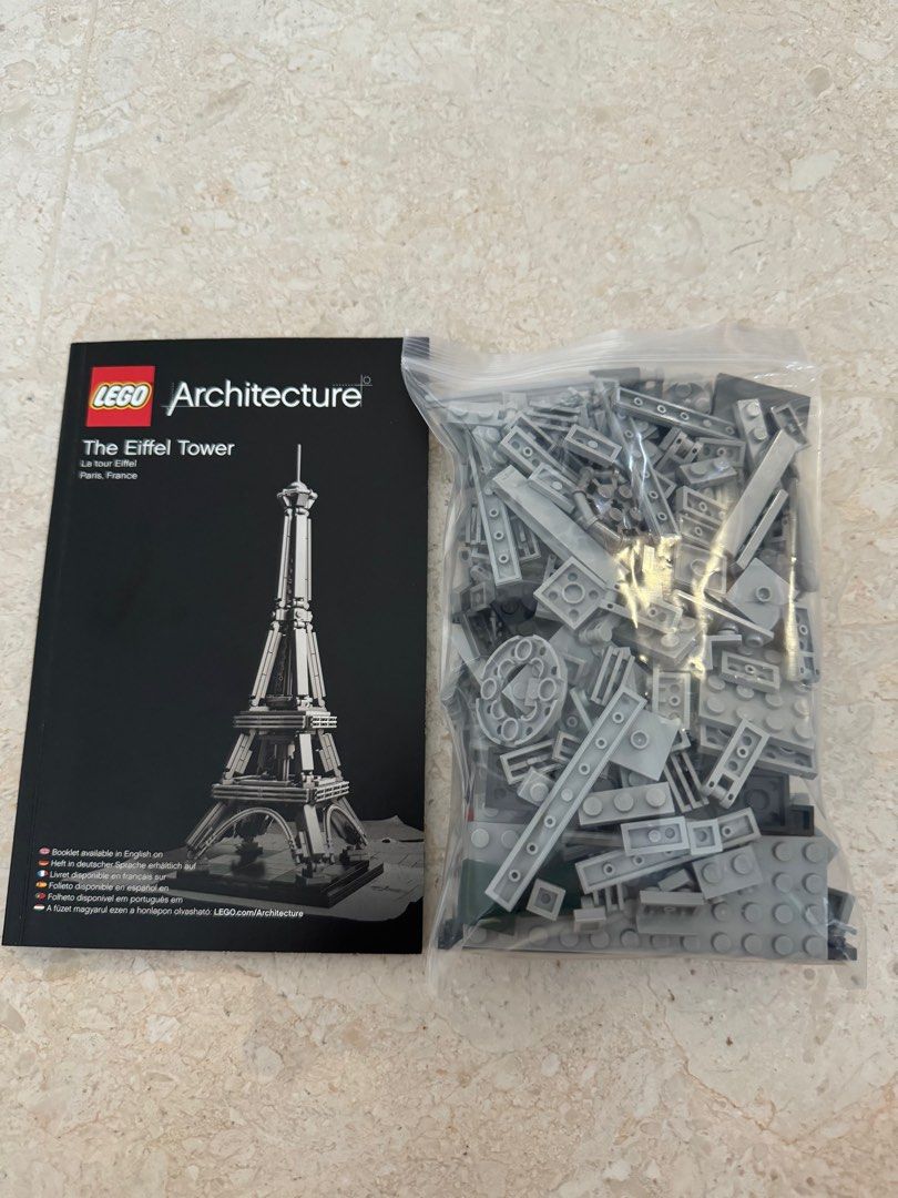 Lego Architecture 21019 Effiel Tower No Box Hobbies Toys