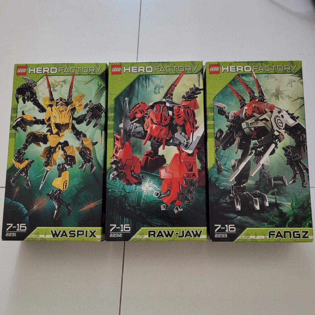 Lego hero clearance factory raw jaw