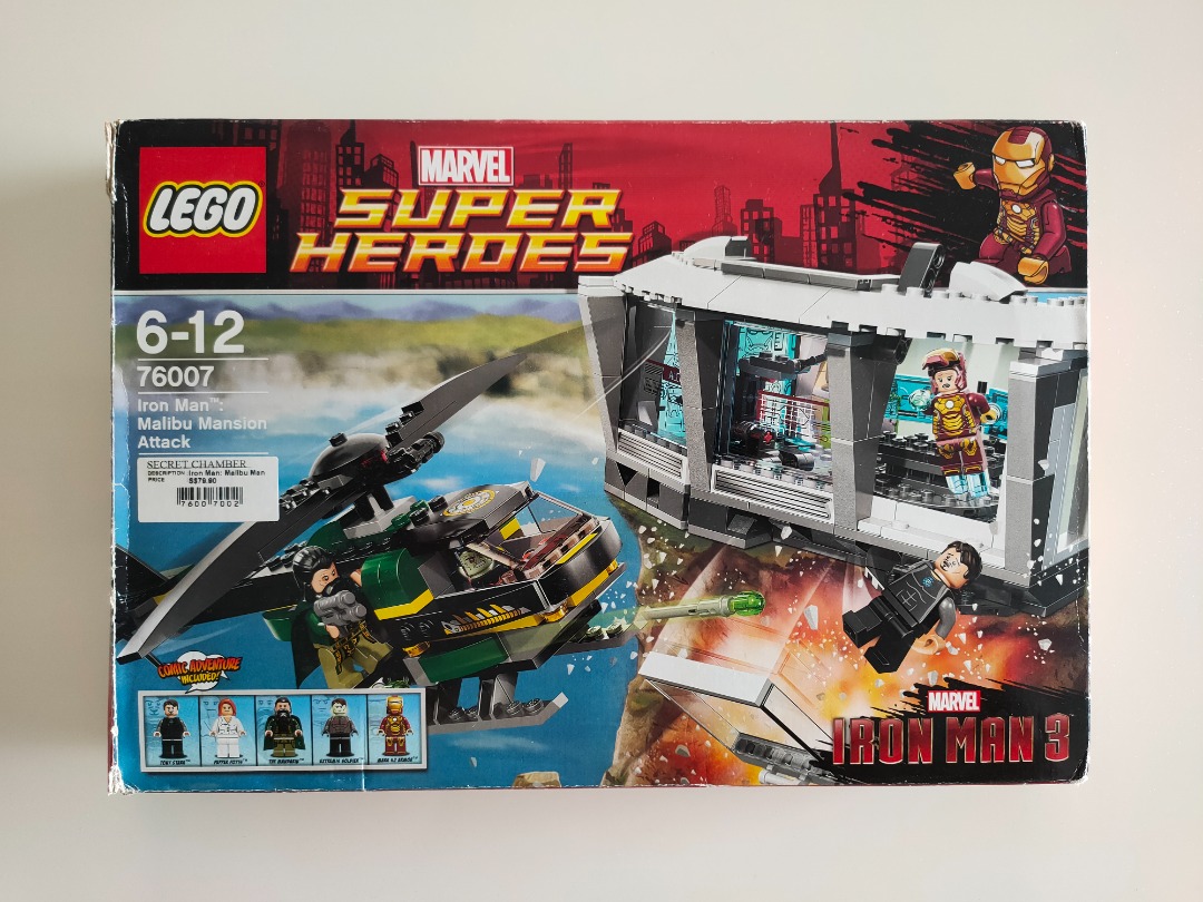 Lego Iron Man Malibu Mansion Attack 76997 Hobbies Toys Toys