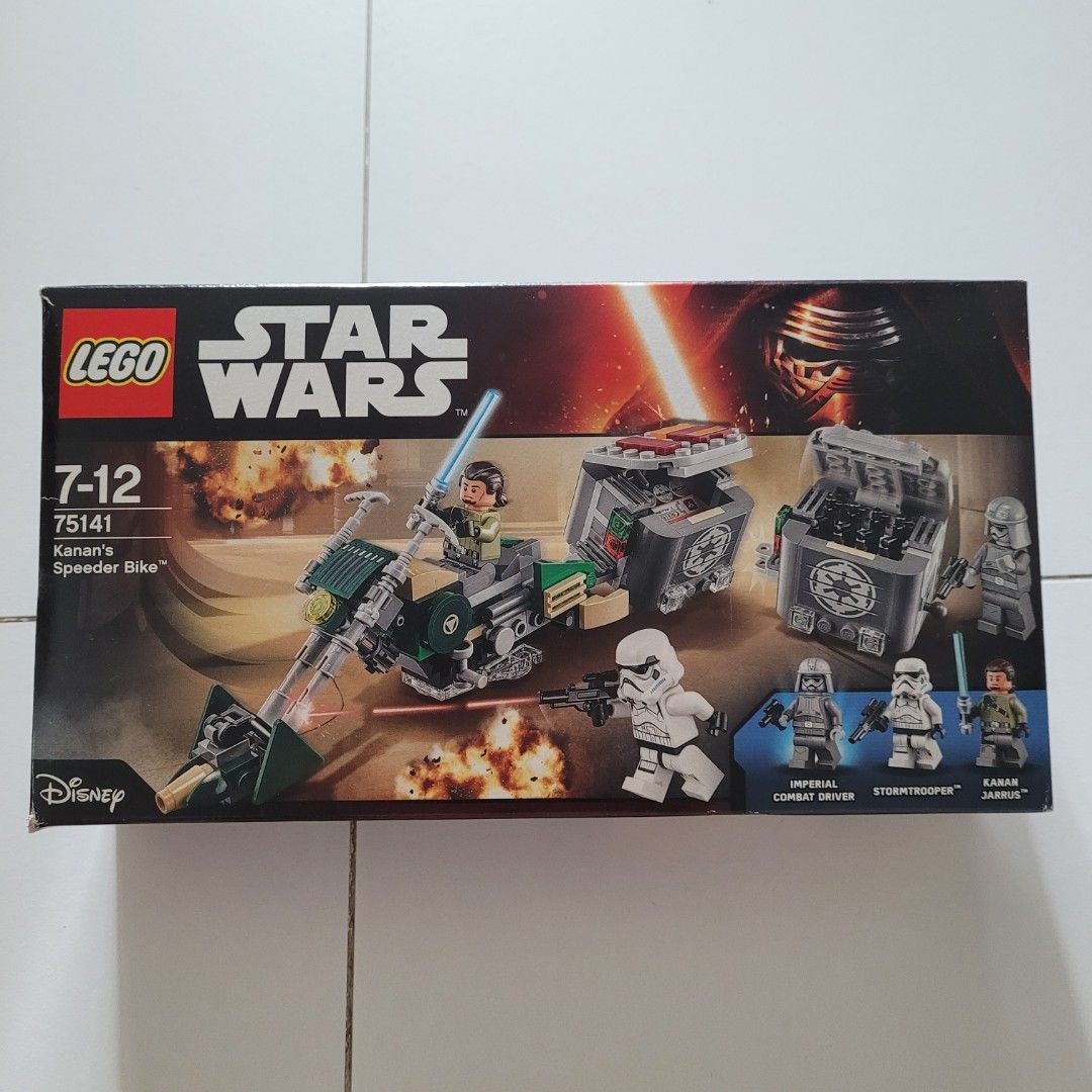 LEGO Star Wars Kanan s Speeder Bike 75141 Hobbies Toys Toys