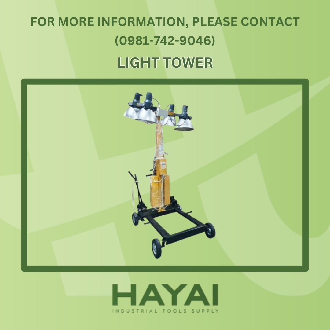 LIGHT TOWER, Commercial & Industrial, Construction Tools & Equipment on ...