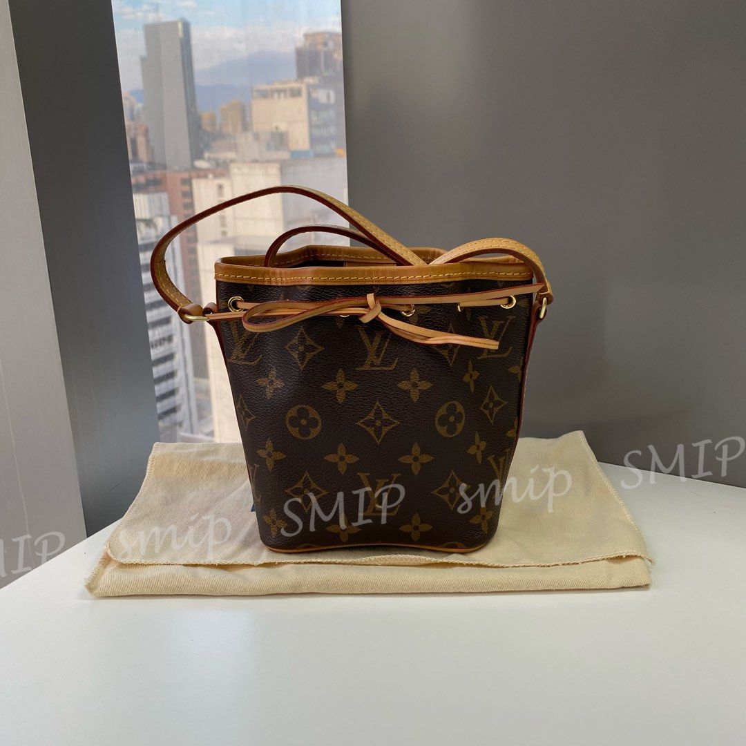 Louis Vuitton Nano Noe M41346 Monogram Smip LV