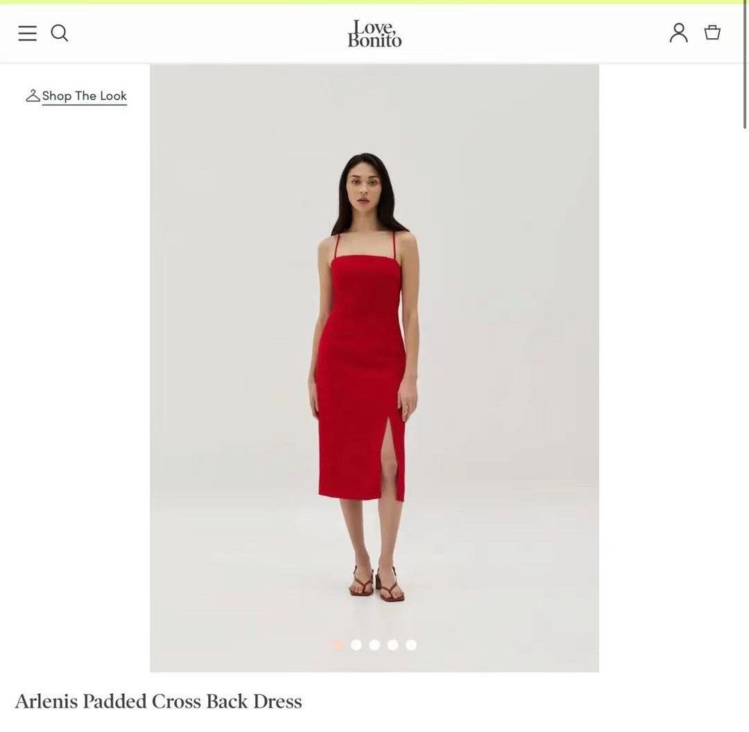 Red dress website online